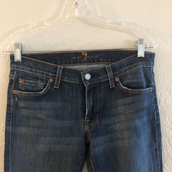 7 for All Mankind Roxanne Skinny Jean Size 27 - Picture 2 of 9